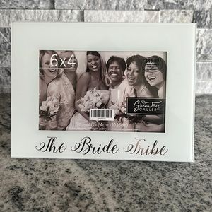 Bride Tribe 6in x 4in picture frame